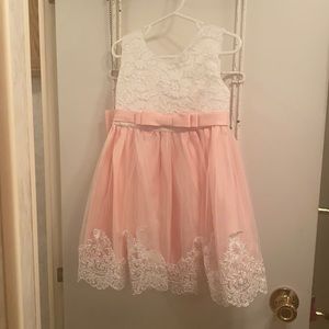 Vestido de princesa color rosa